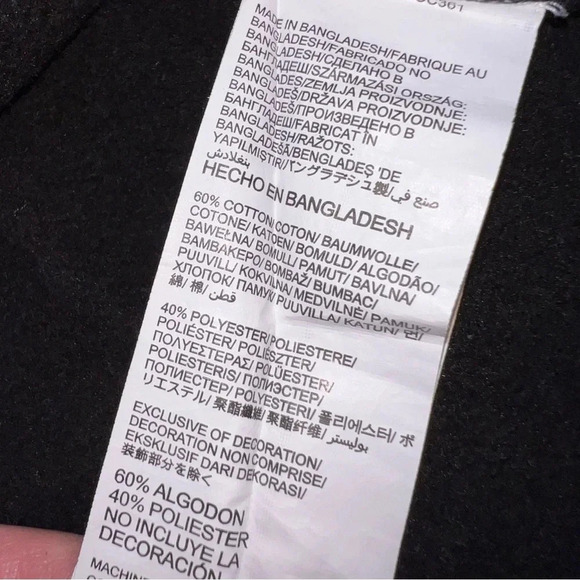 Pittsburgh Steelers Hoodie Men’s L Black Gray 2-tone  NFL Pullover‎ Sweatshirt - Picture 5 of 7